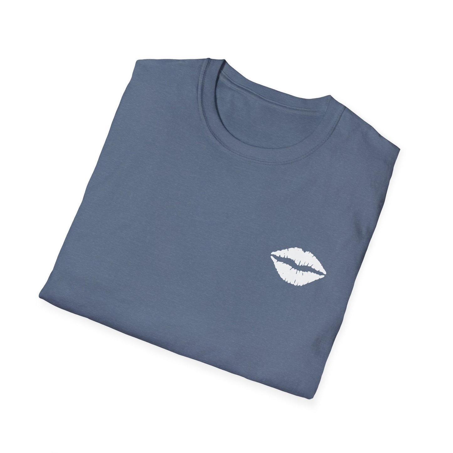Bad Bitches Love House Music | White Kiss Edition |  Rave T-shirt, Rave gift Softstyle Tee