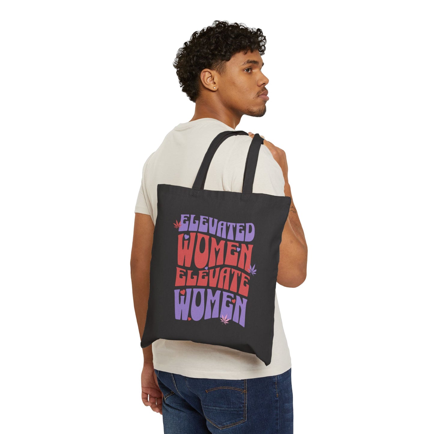 Elevated Woman Canvas Bag