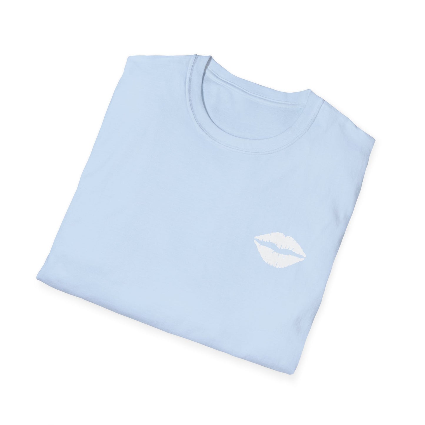 Bad Bitches Love House Music | White Kiss Edition |  Rave T-shirt, Rave gift Softstyle Tee