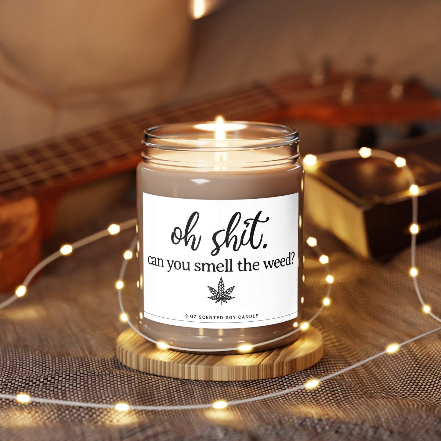 Can You Smell The Leaf? Candle