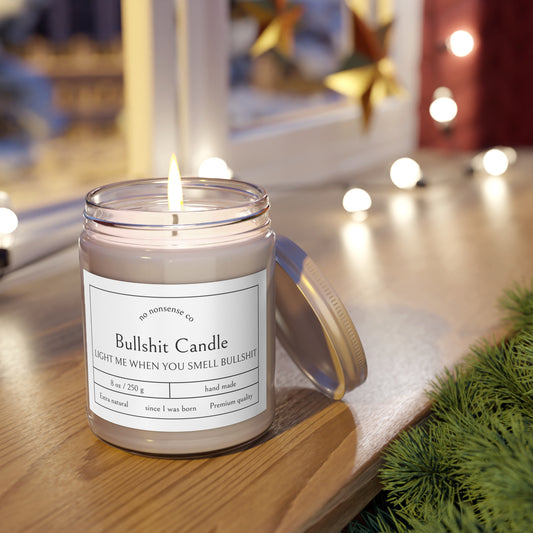 Smells like Bullshit Soy Candle