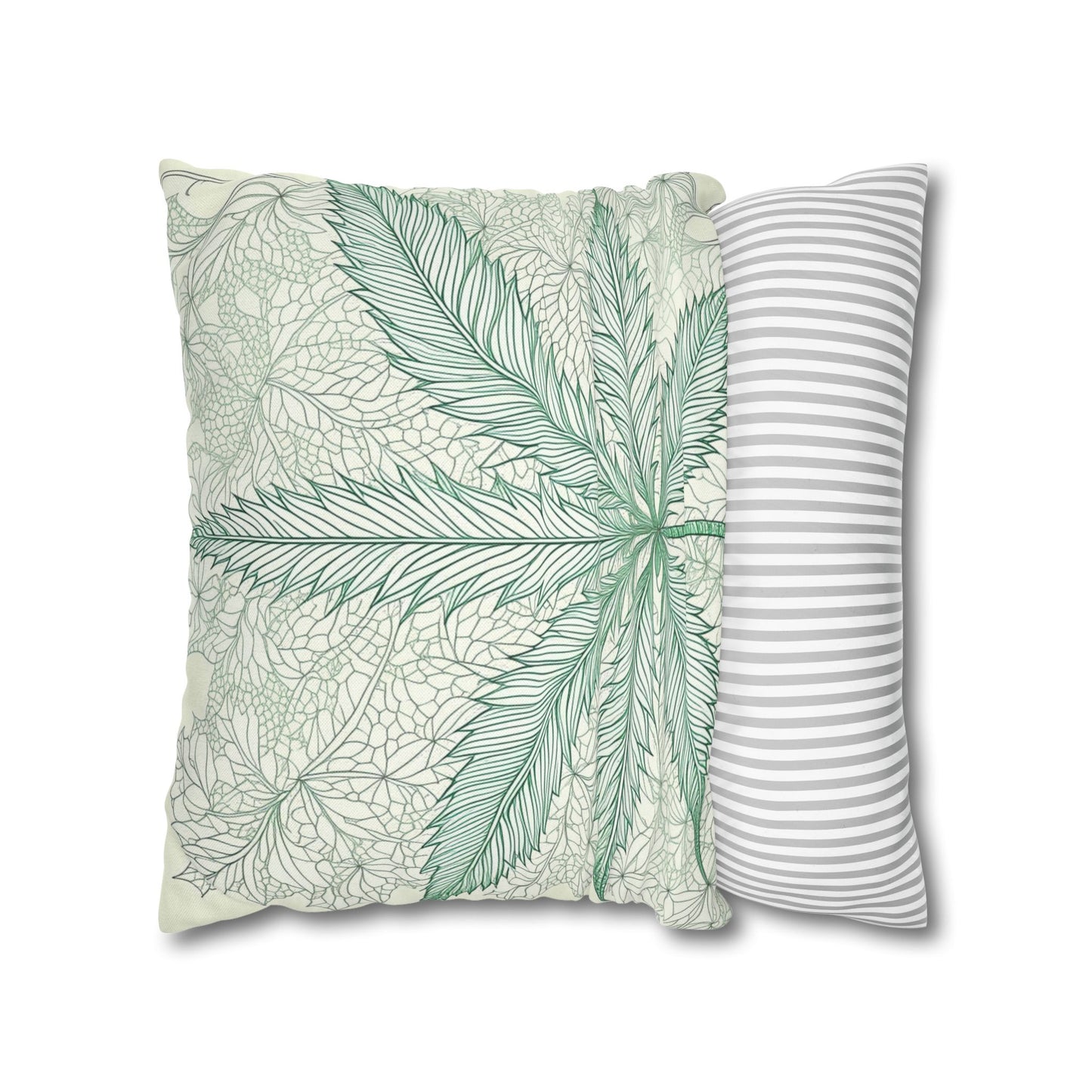 Delicate Flower Leaf Pillowcase