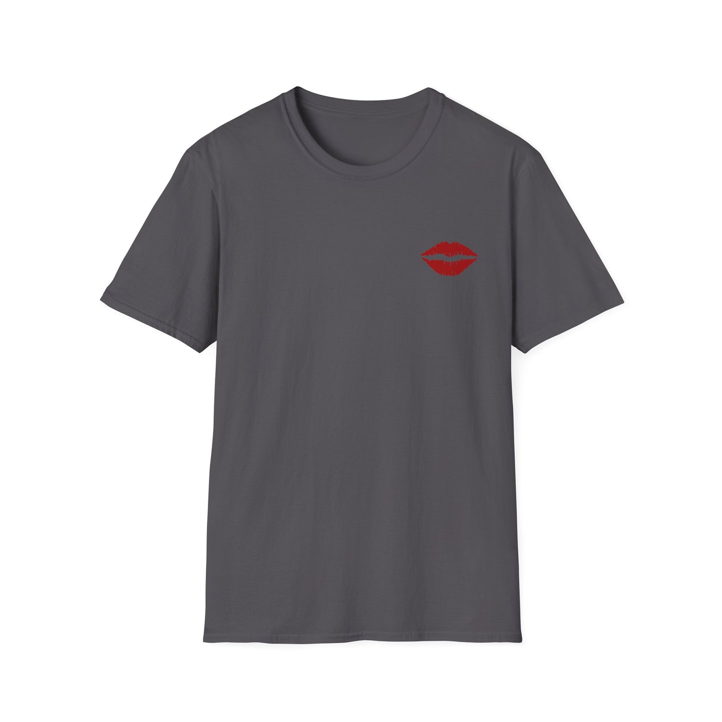 Bad Bitches Love House Music - Red Kiss Edition |  Rave T-shirt, Rave gift Unisex Heavy Cotton Tee