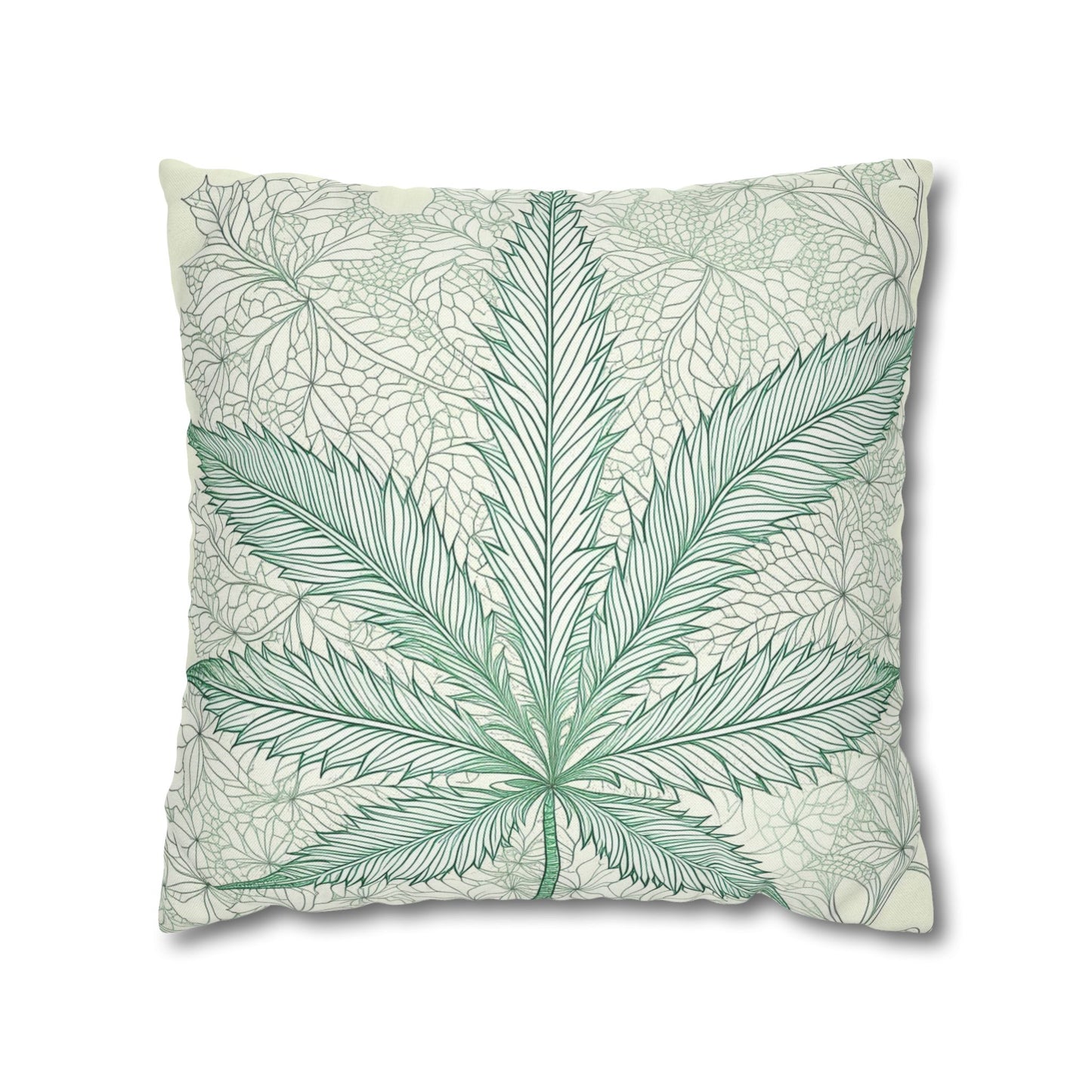 Delicate Flower Leaf Pillowcase