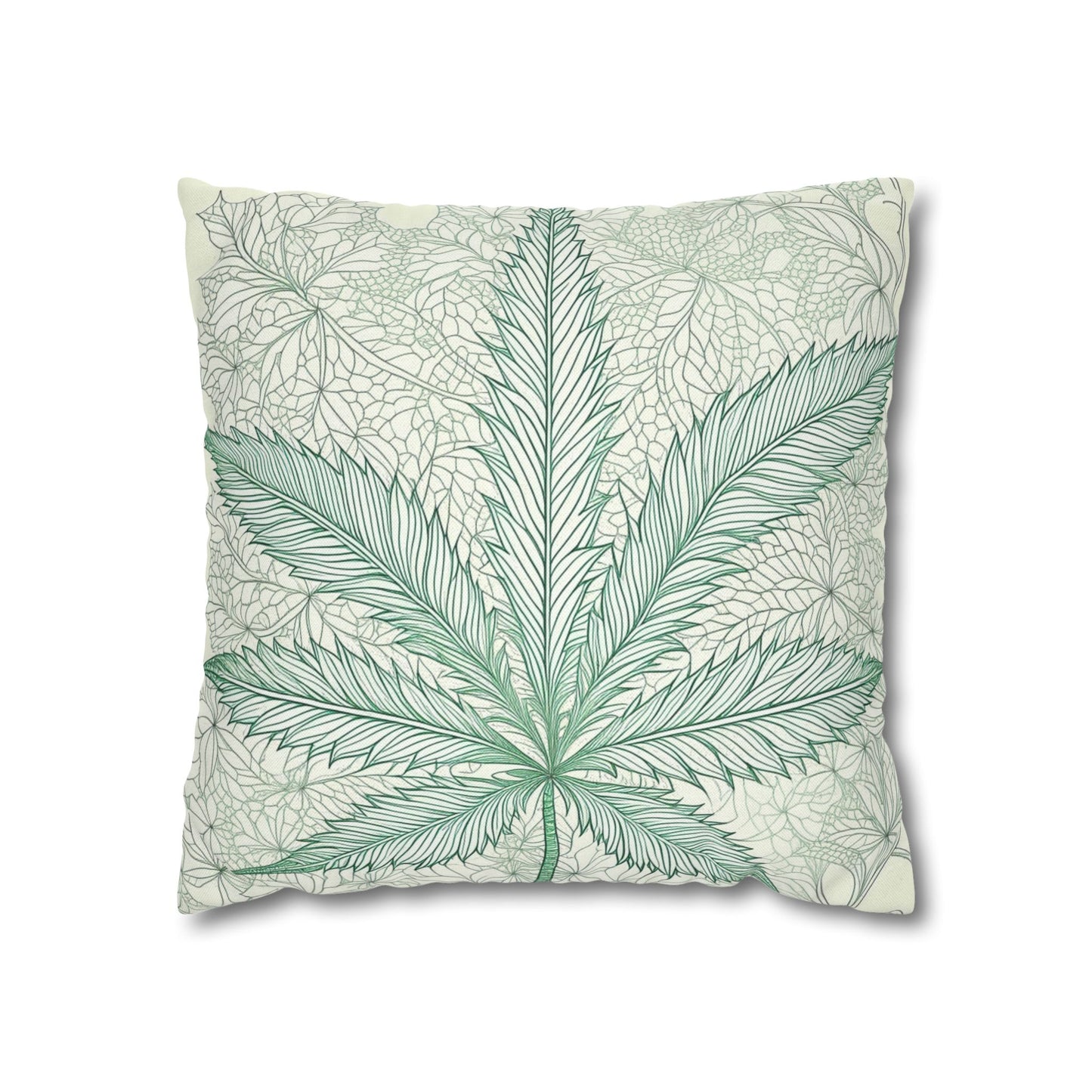 Delicate Flower Leaf Pillowcase