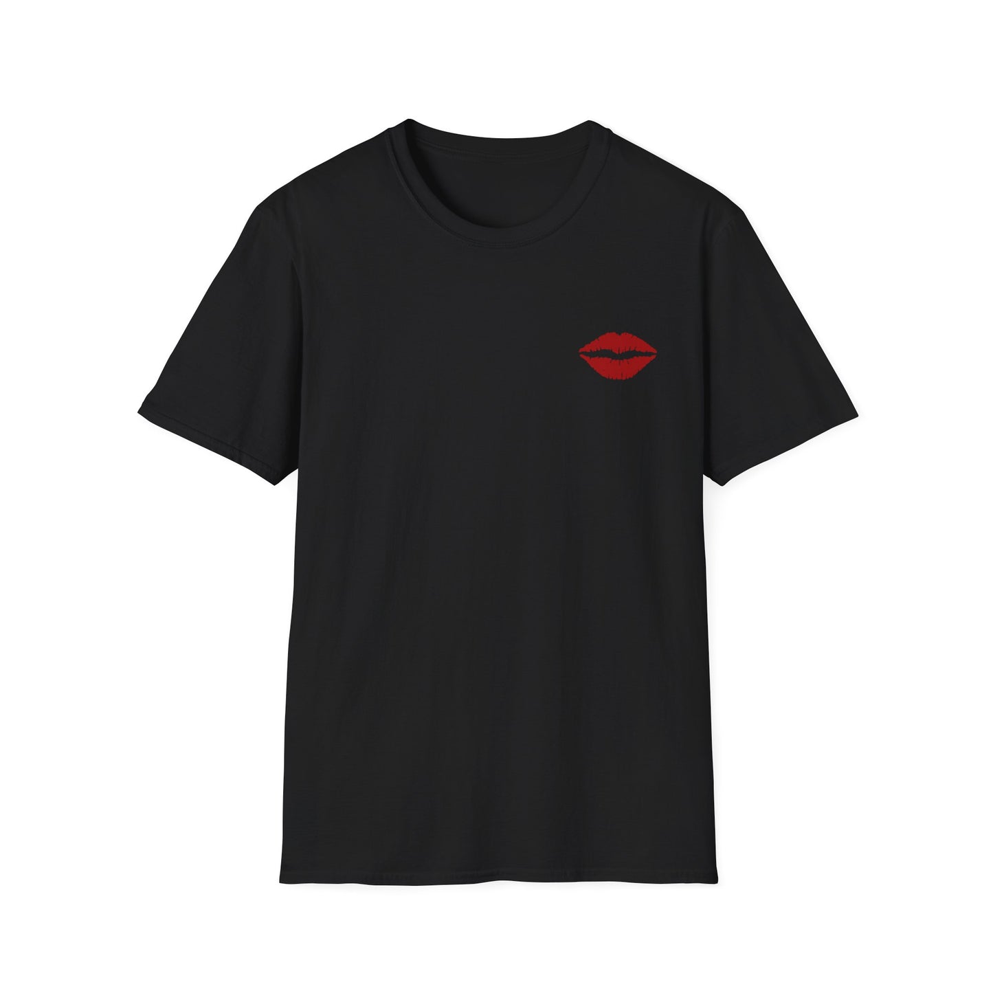 Bad Bitches Love House Music - Red Kiss Edition |  Rave T-shirt, Rave gift Unisex Heavy Cotton Tee