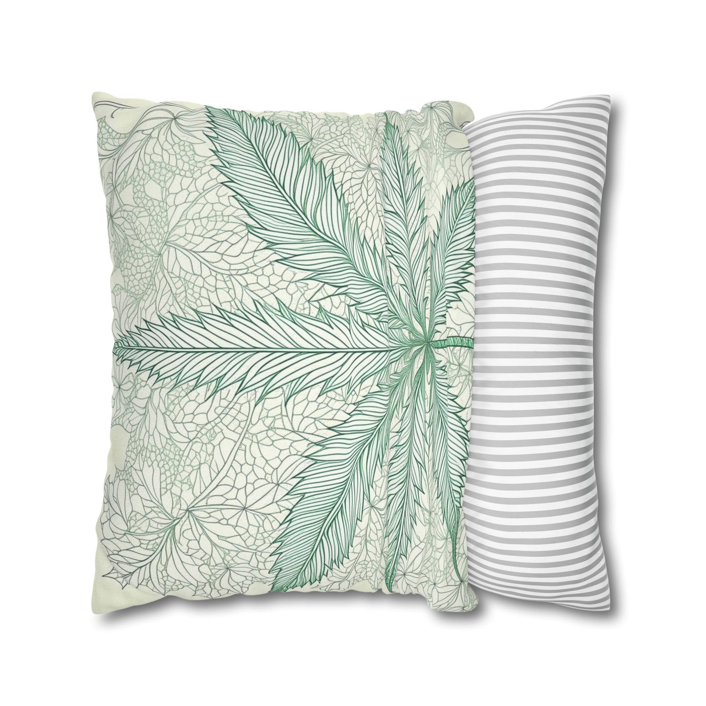 Delicate Flower Leaf Pillowcase