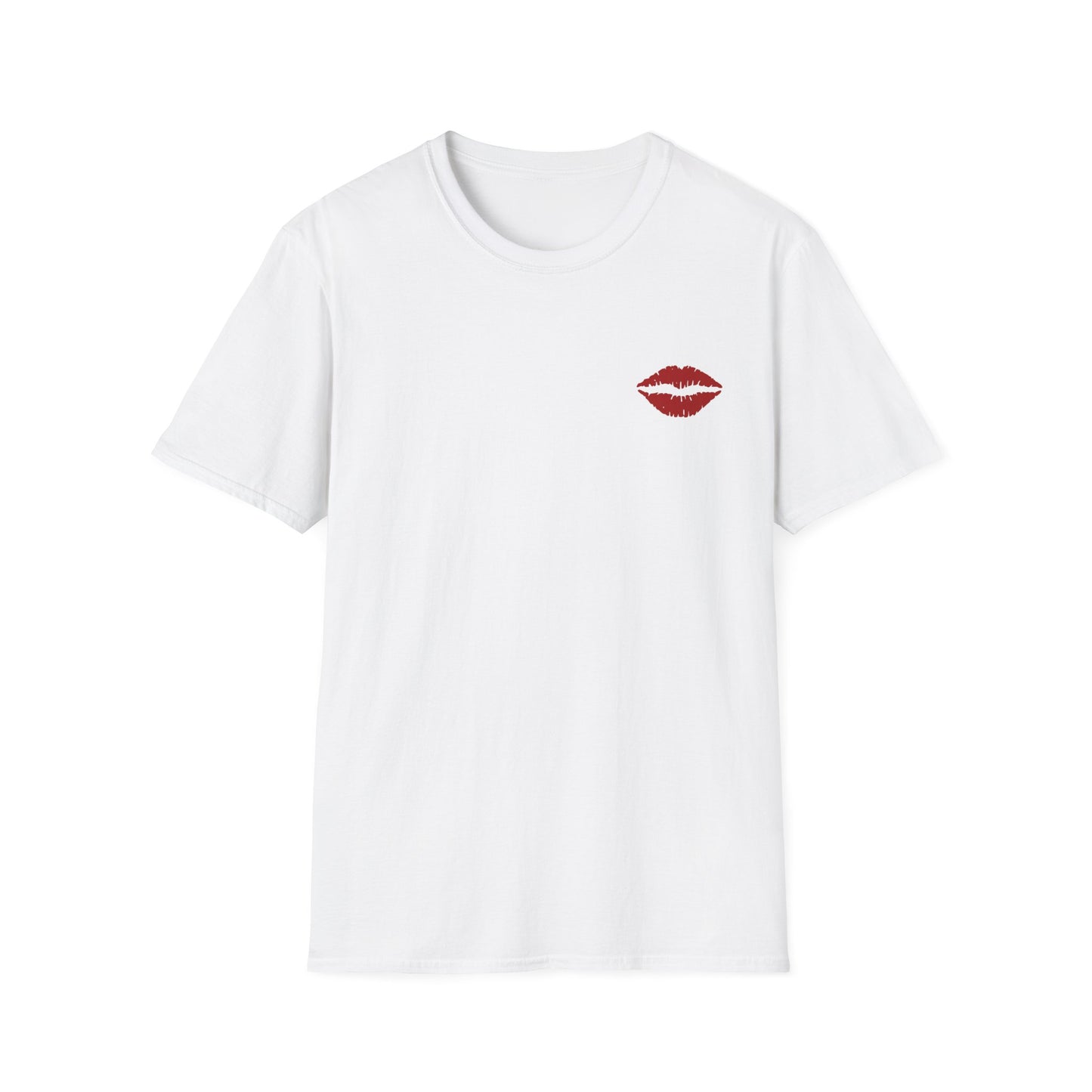 Bad Bitches Love House Music - Red Kiss Edition |  Rave T-shirt, Rave gift Unisex Heavy Cotton Tee