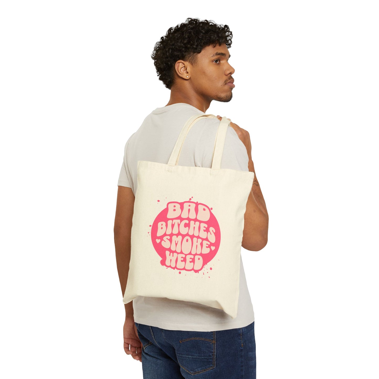 Bad Bitches Smoke Canvas Bag