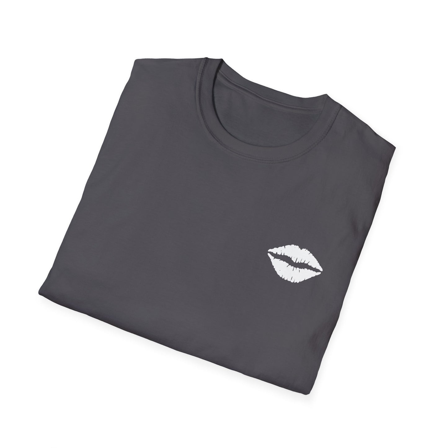 Bad Bitches Love House Music | White Kiss Edition |  Rave T-shirt, Rave gift Softstyle Tee