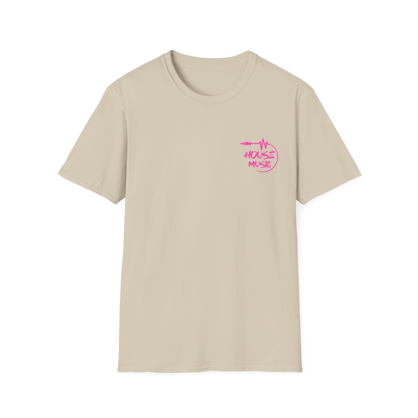 Bad Bitches Love House | Pink |. Rave T-shirtUnisex Softstyle T-Shirt