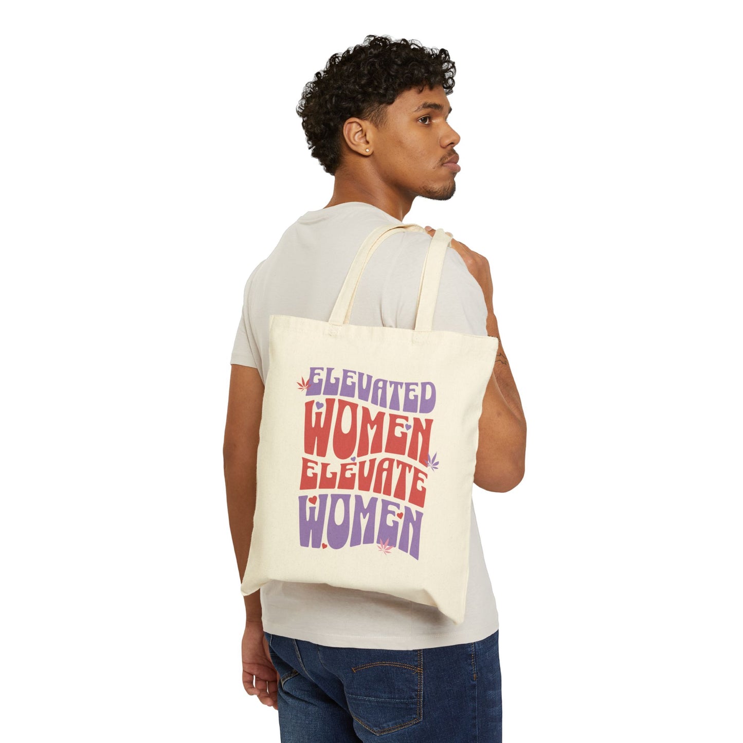Elevated Woman Canvas Bag