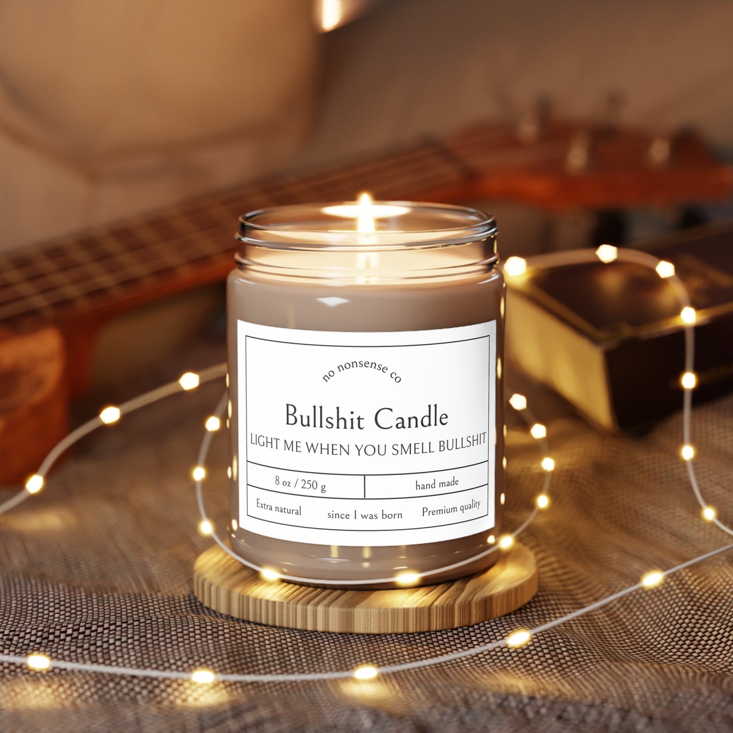 Smells like Bullshit Soy Candle