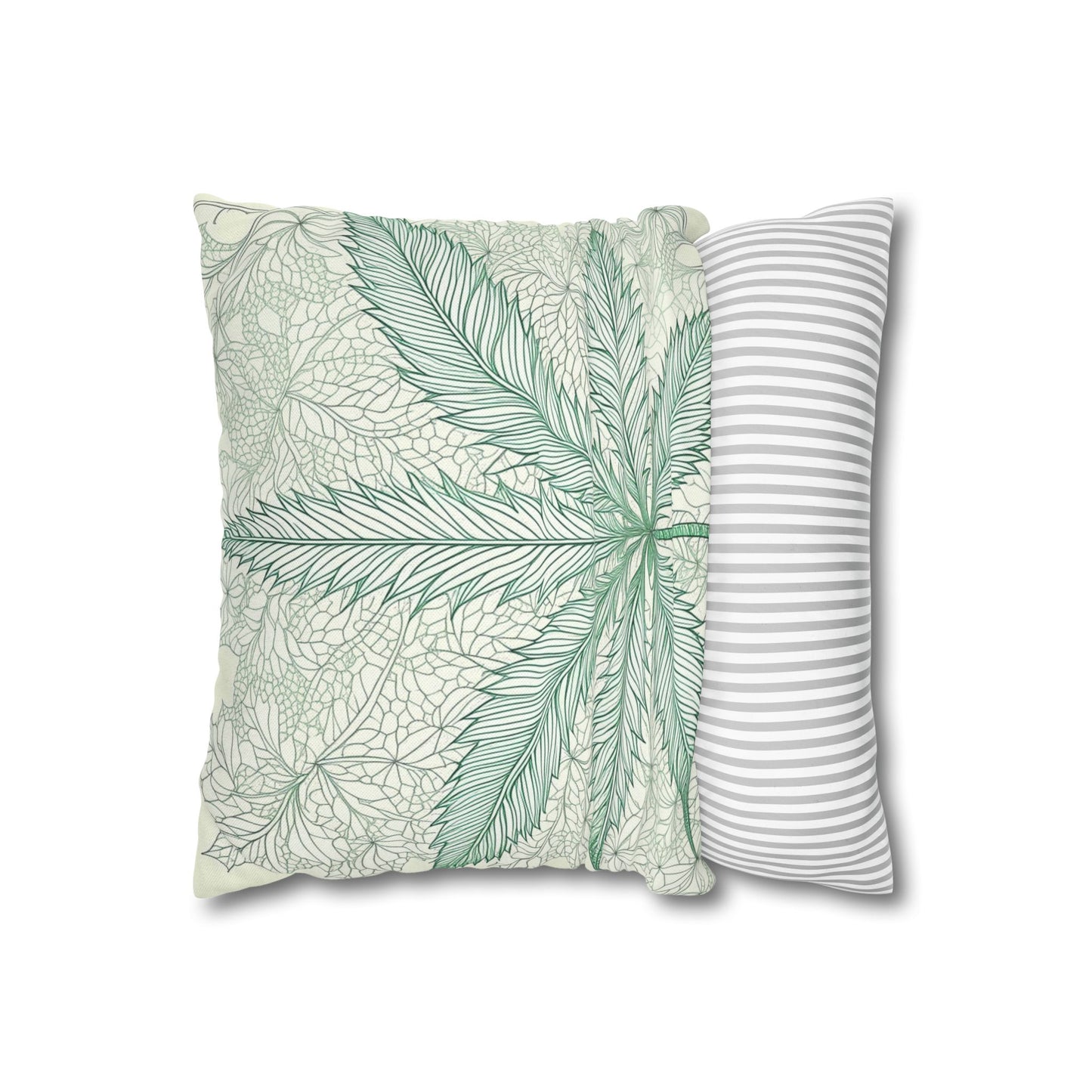 Delicate Flower Leaf Pillowcase