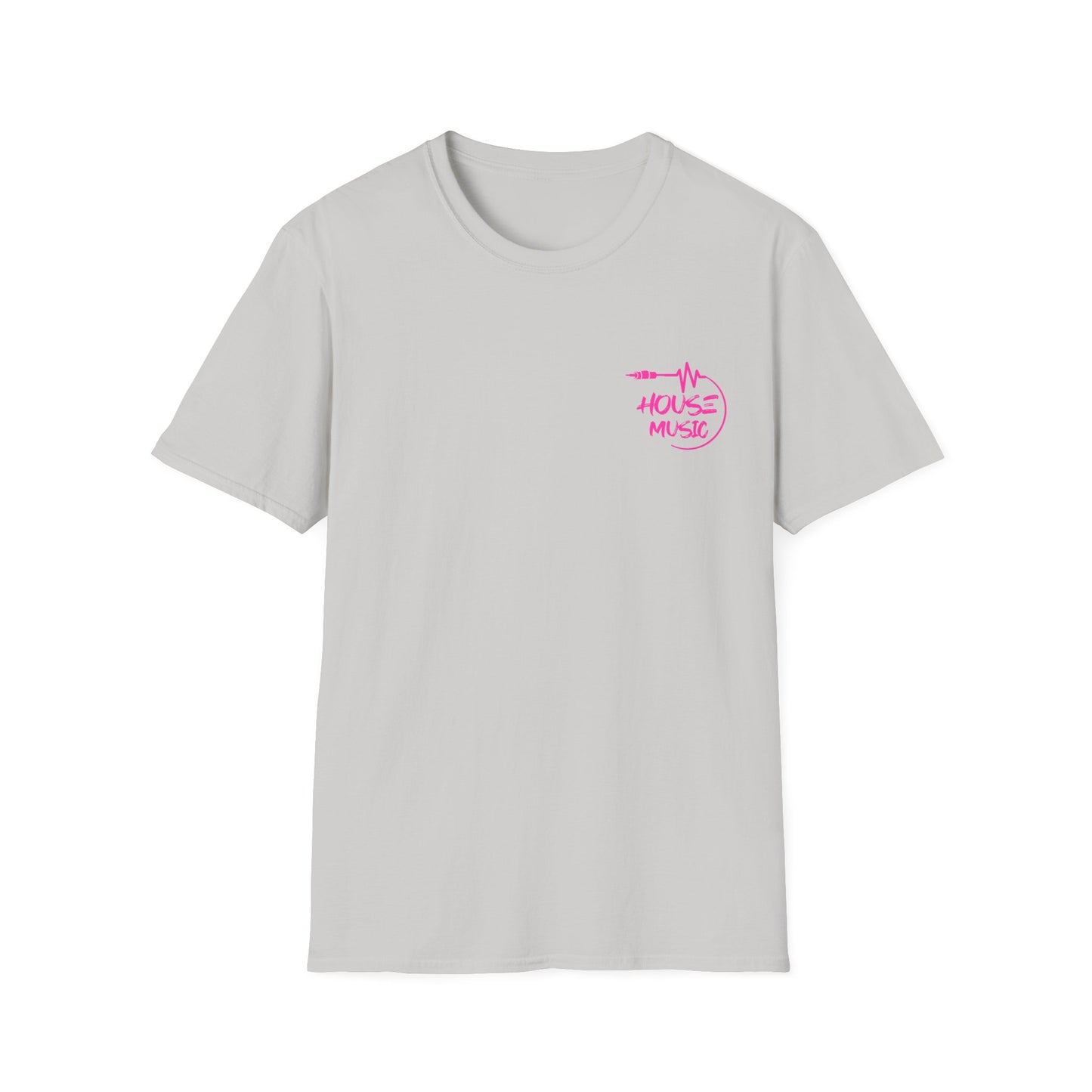 Bad Bitches Love House | Pink |. Rave T-shirtUnisex Softstyle T-Shirt