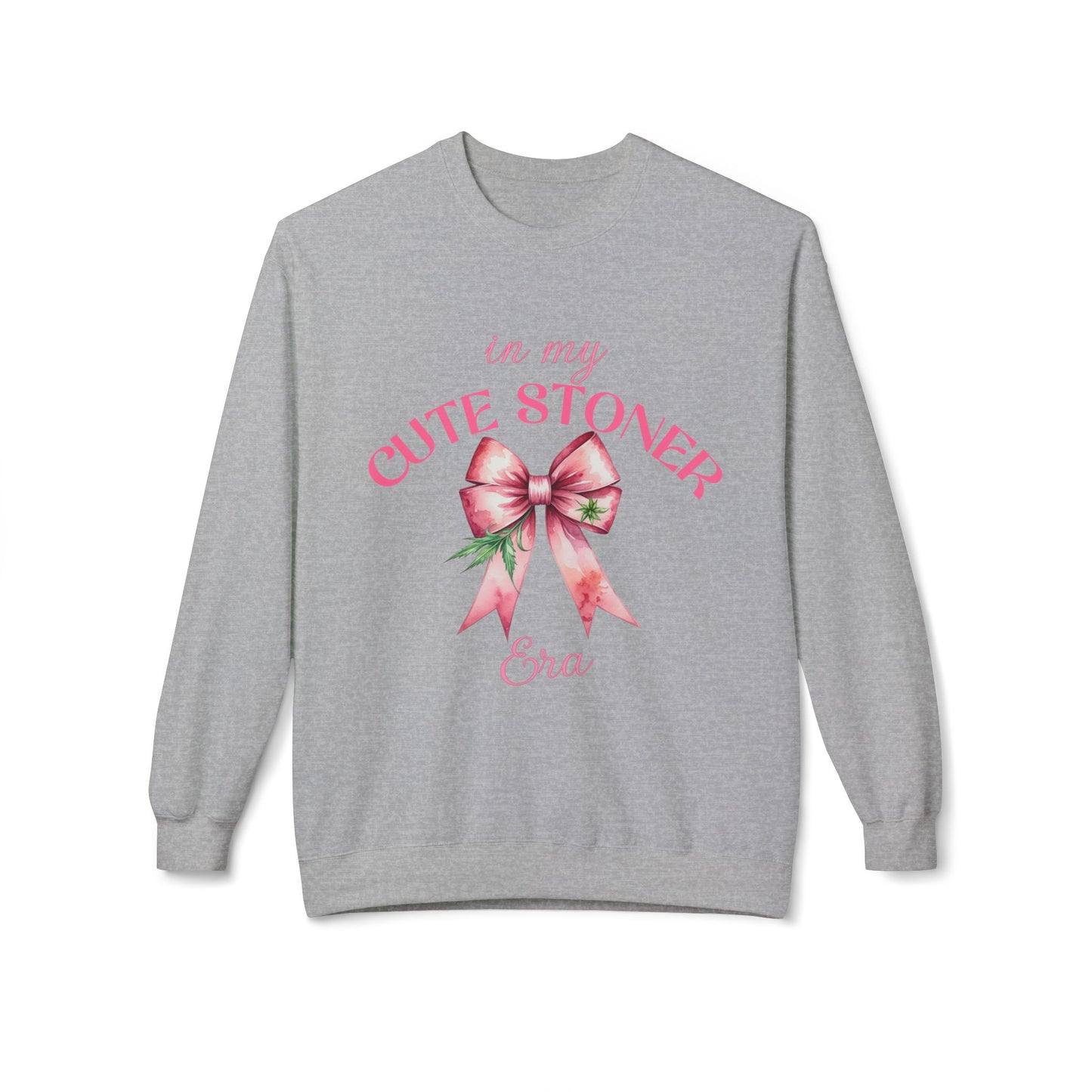 In My Stoner Girl Era | Softstyle Fleece Crewneck Sweatshirt